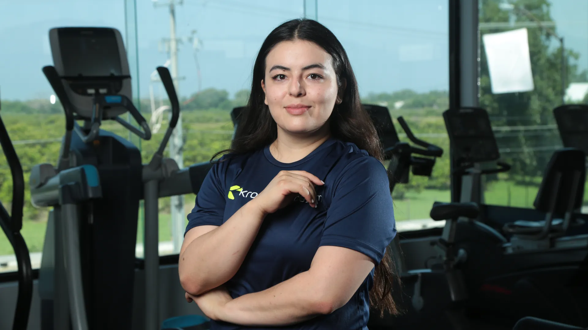 La Coach Miriam Ruiz en Kronos Force Gym